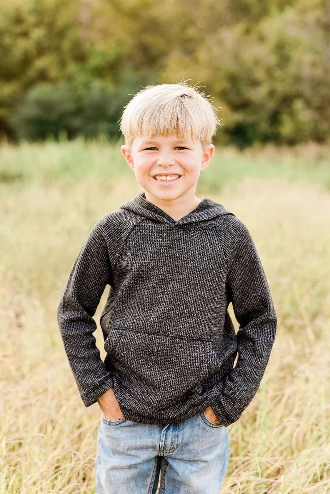 Casual outdoor photo of a boy